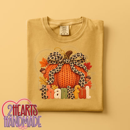 Pumpkin Thankful (Faux Crochet)