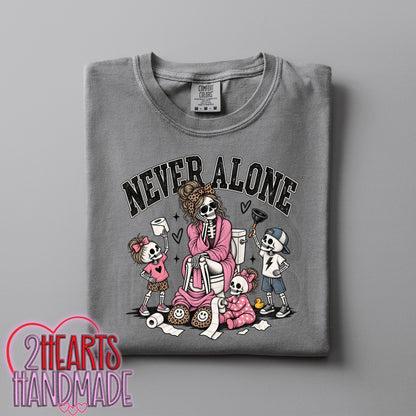 Never Alone Skelly Mom