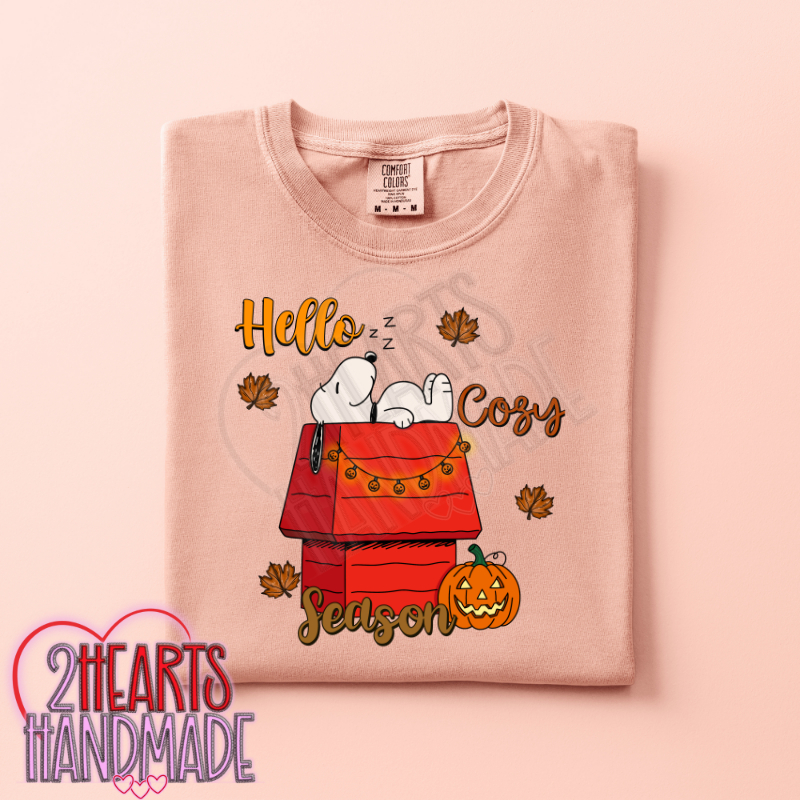 A Dog Who Loves Cozy Season