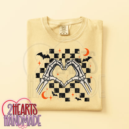 Skelly Heart Hands