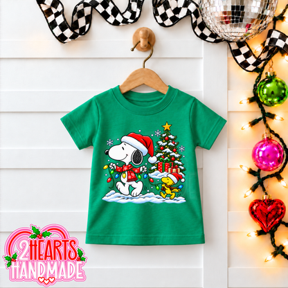 Festive Pup & Bird (Kiddos)
