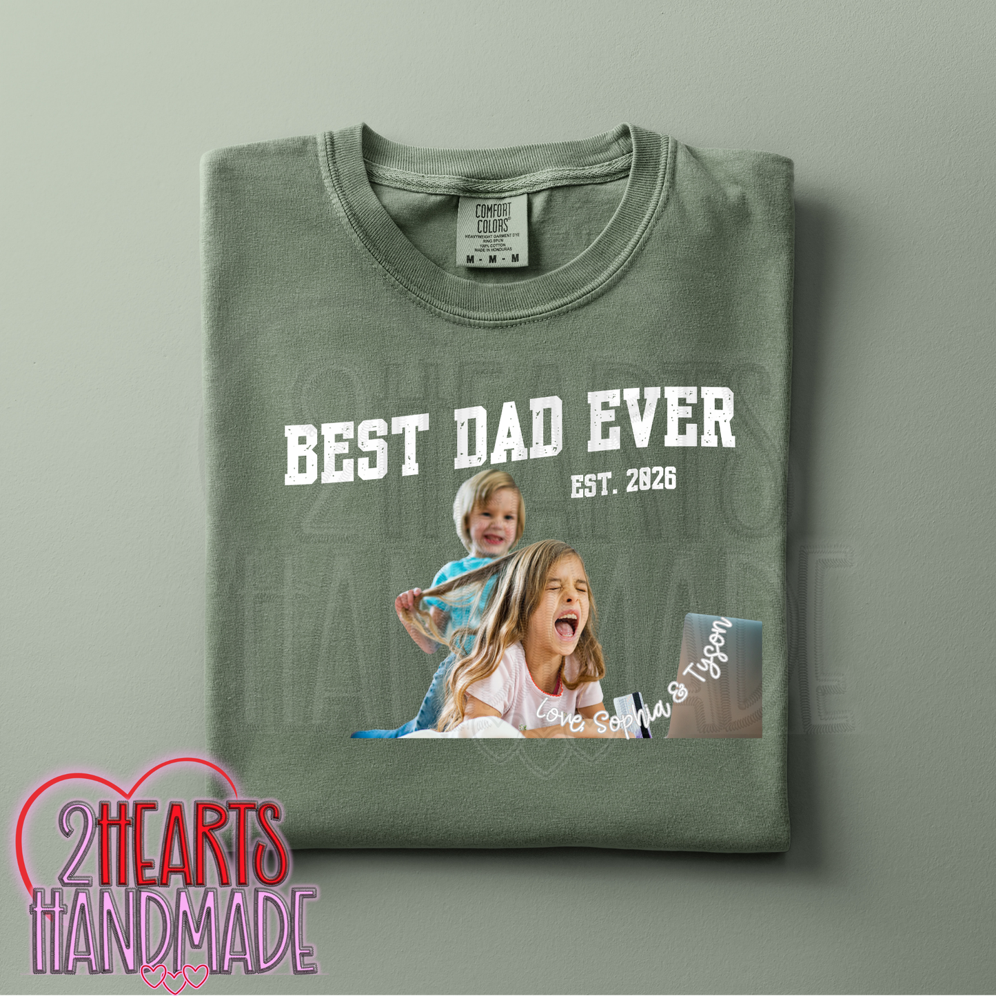 Father's Day Photo Shirt - Best Dad Ever