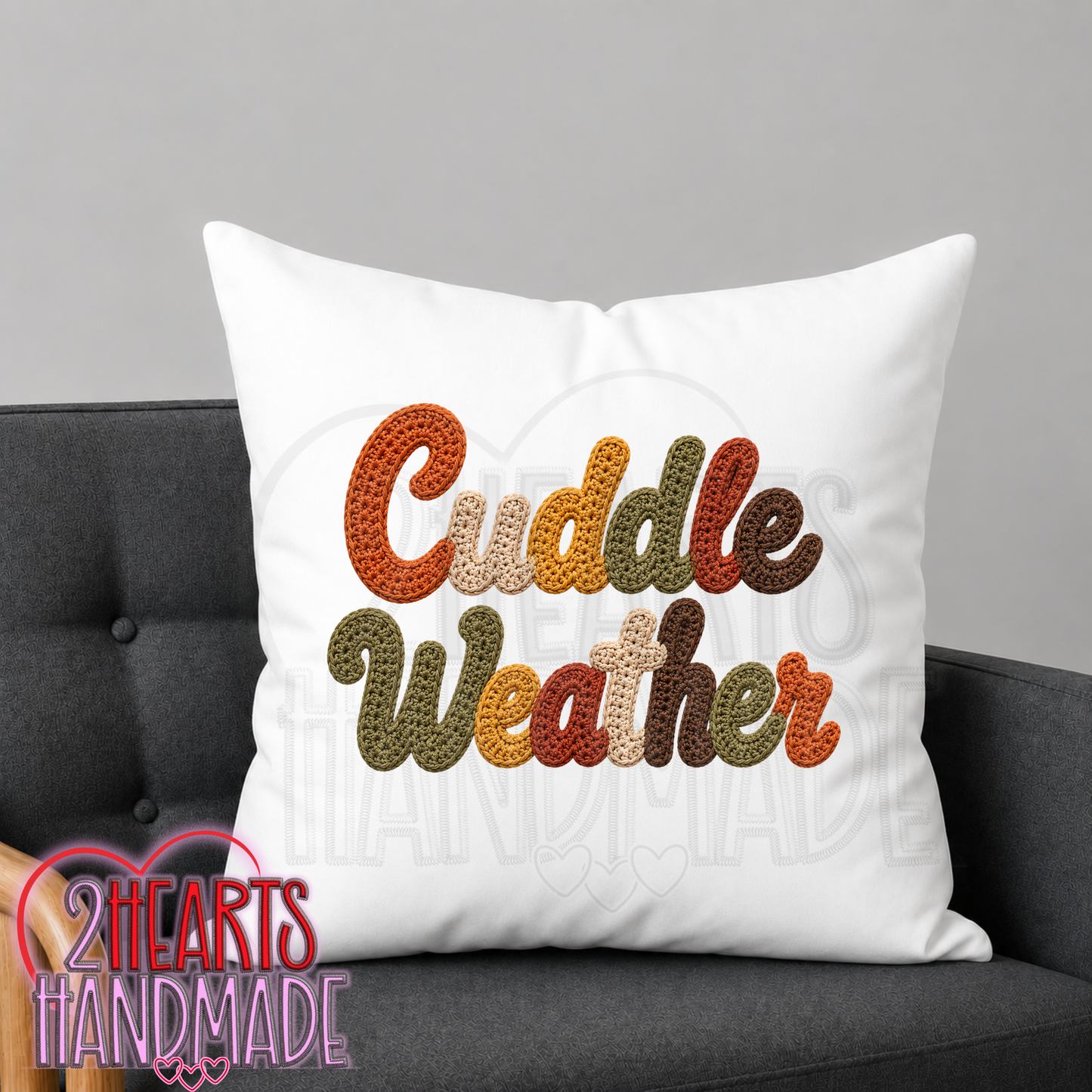 Cuddle Weather Throw Pillow Cover (Pillow NOT Included)