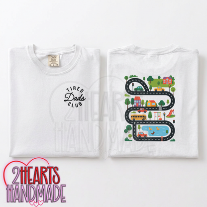 Tired Dad's Club (Neighborhood on Back)