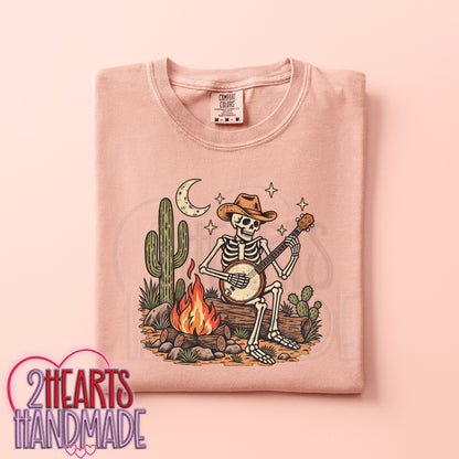 Banjo Playing Cowboy Skelly