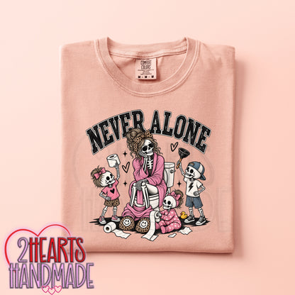 Never Alone Skelly Mom