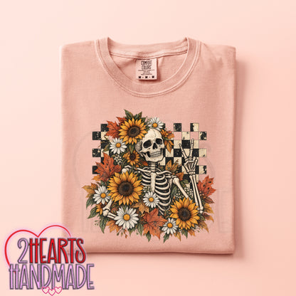 Skelly in the Flowers