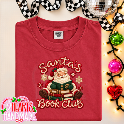 Santa's Book  (Faux Crochet)