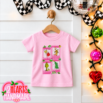 A Very Pink & Green Christmas (Kiddos)