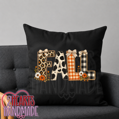 FALL Throw Pillow Cover (Pillow NOT Included)
