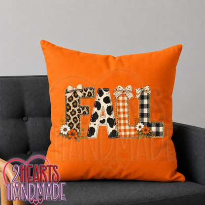 FALL Throw Pillow Cover (Pillow NOT Included)
