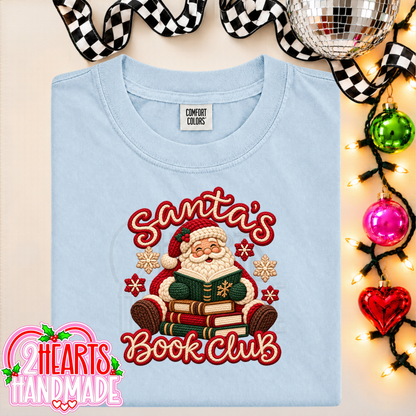 Santa's Book  (Faux Crochet)