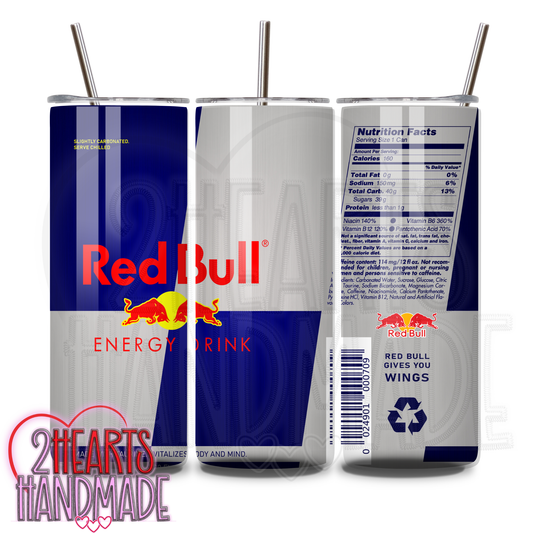 Red B Can Tumbler