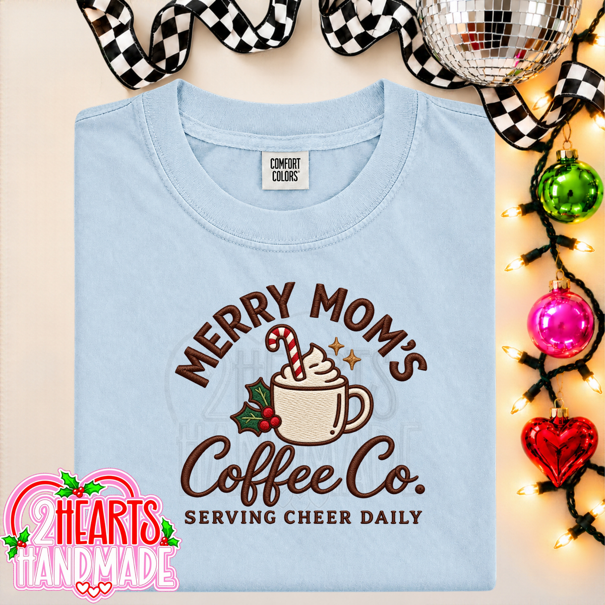 Merry Mom's Coffee Co. (Faux Crochet)