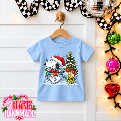 Festive Pup & Bird (Kiddos)
