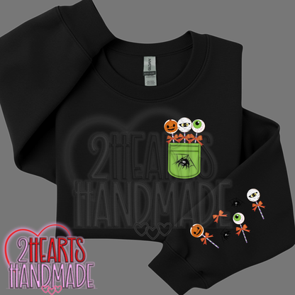 Candy Pocket (Matching Sleeve on Sweatshirt)