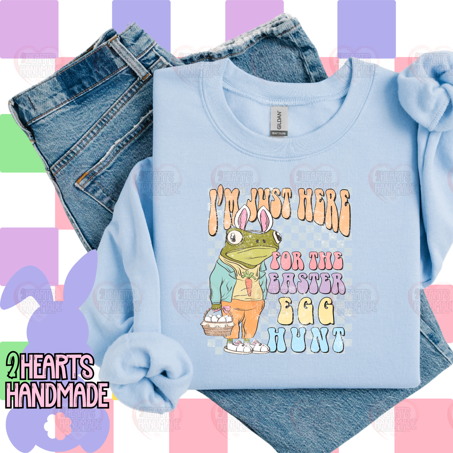 I'm Just Here for the Egg Hunt