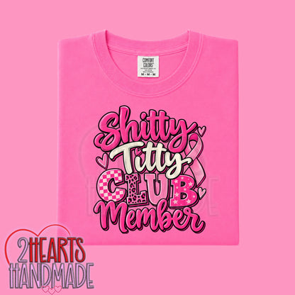 Breast Cancer Awareness: Shitty Titty Club