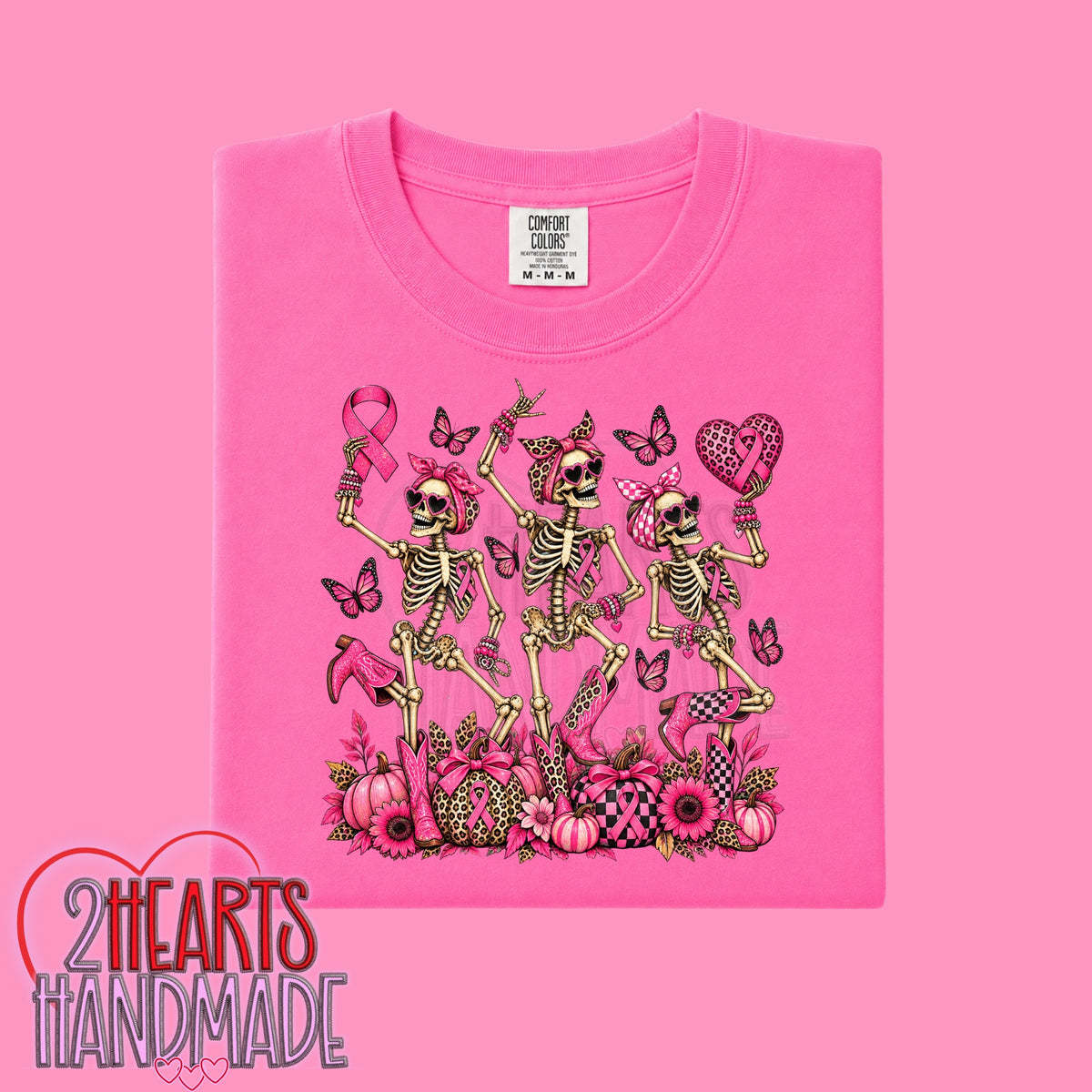 Breast Cancer Awareness: Breast Cancer Skeletons Dancing