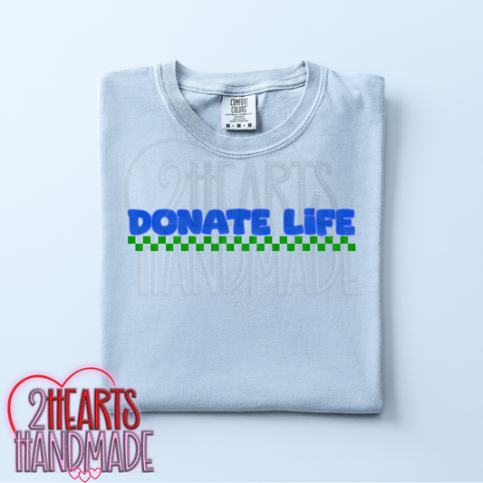 Donate Life Checkers