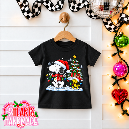 Festive Pup & Bird (Kiddos)