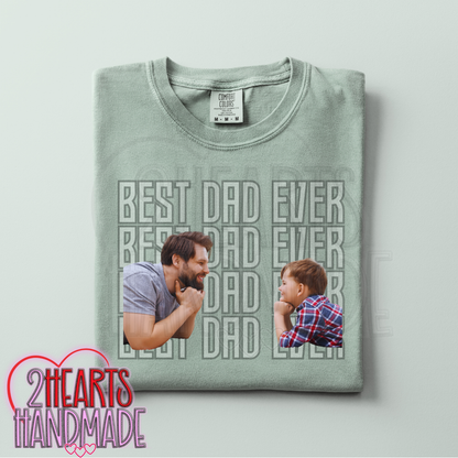 Father's Day Photo Shirt - Single Photo