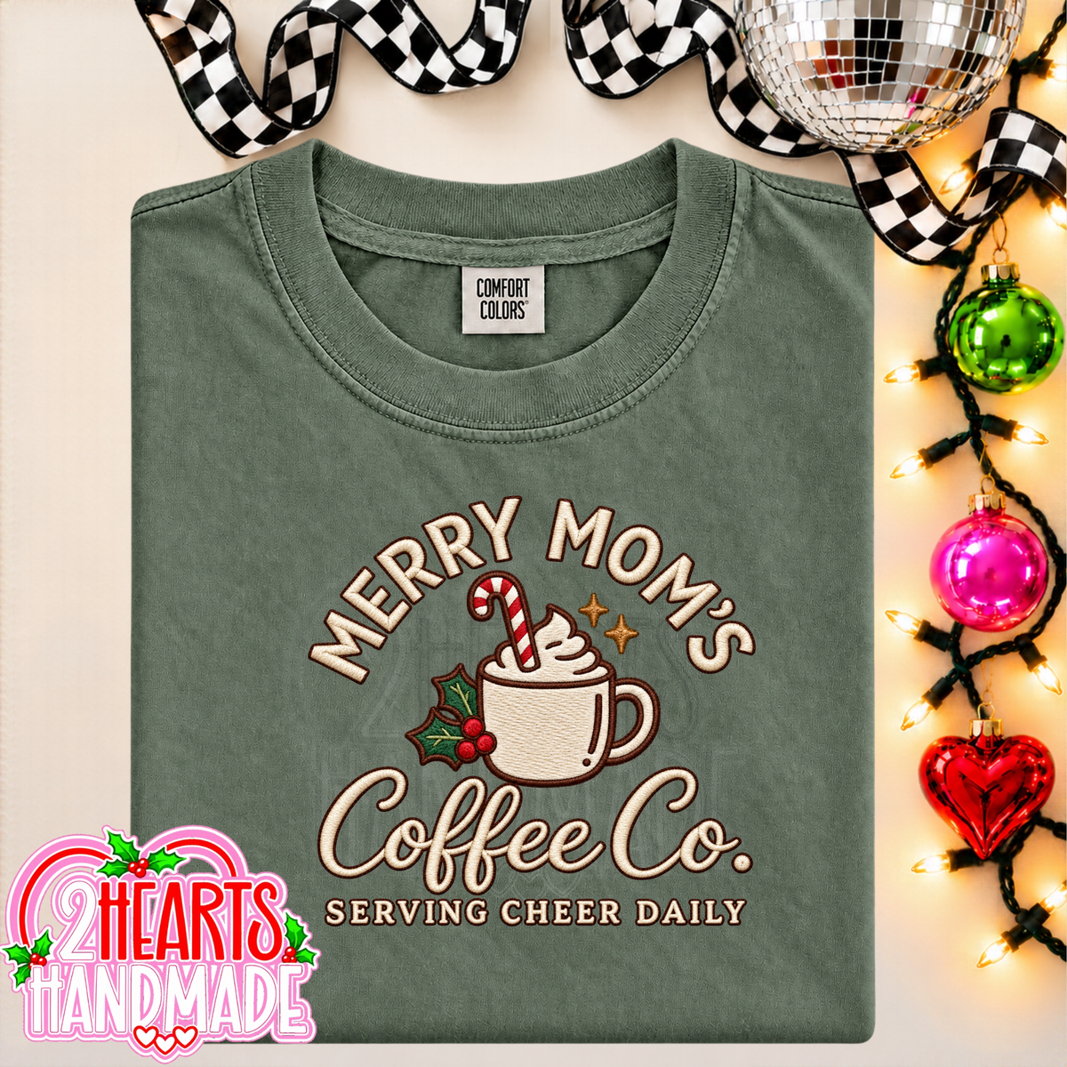 Merry Mom's Coffee Co. (Faux Crochet)