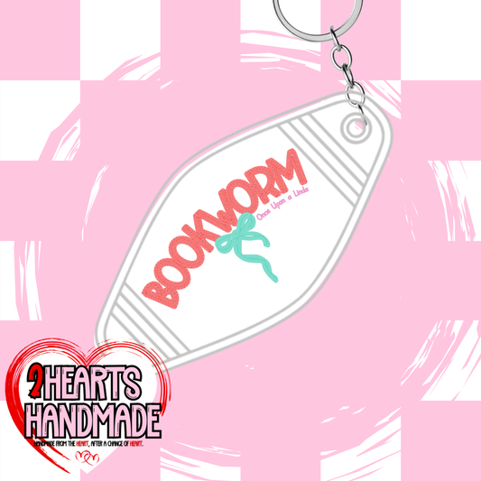 Bookworm Key Chain