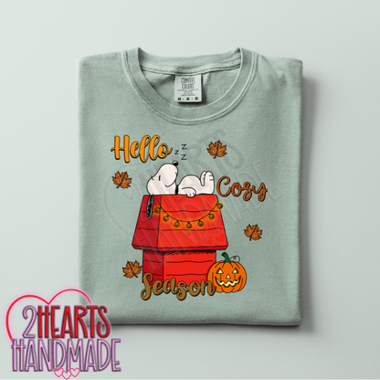 A Dog Who Loves Cozy Season