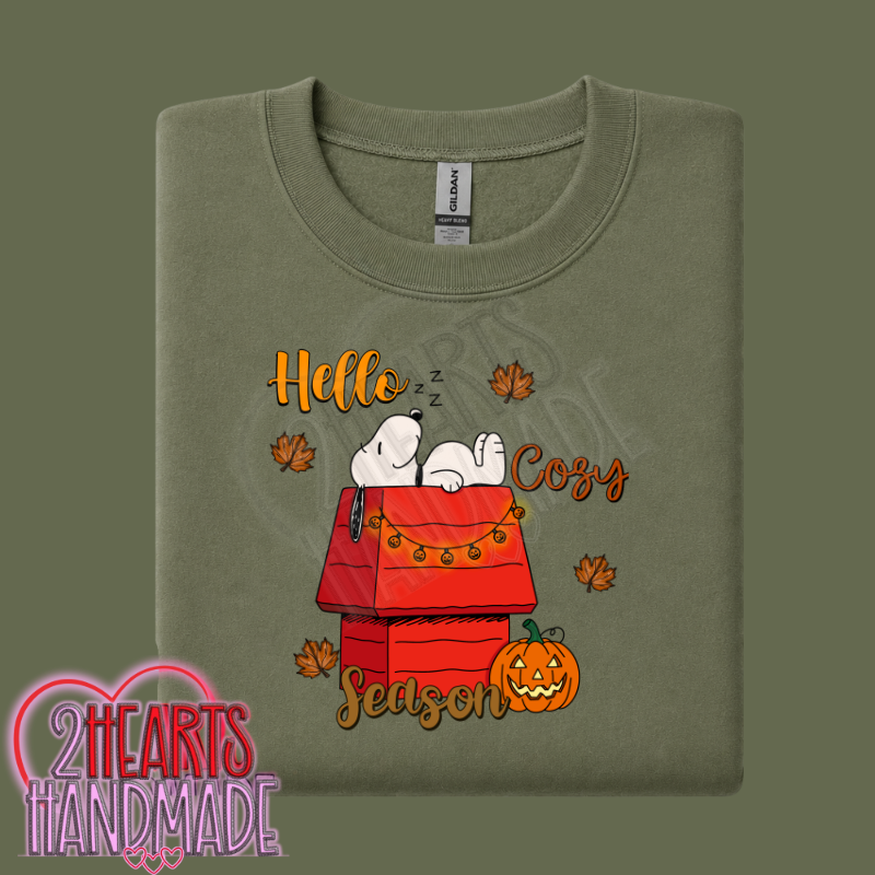 A Dog Who Loves Cozy Season