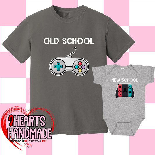 Old School/New School (Dad/Mini Set)