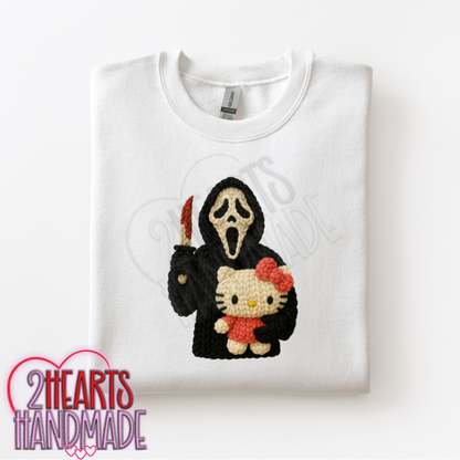 Scream to a Kitty Faux Crochet
