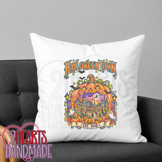 HalloweenTown Throw Pillow Cover (Pillow NOT Included) (Copy)