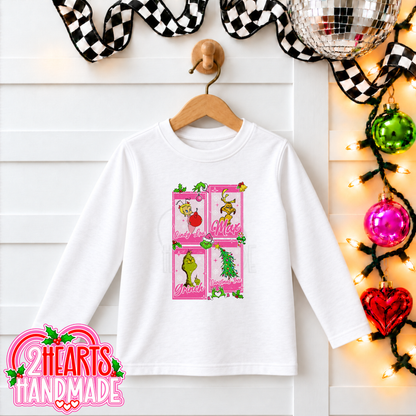 A Very Pink & Green Christmas (Kiddos)