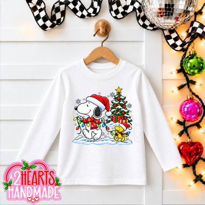 Festive Pup & Bird (Kiddos)