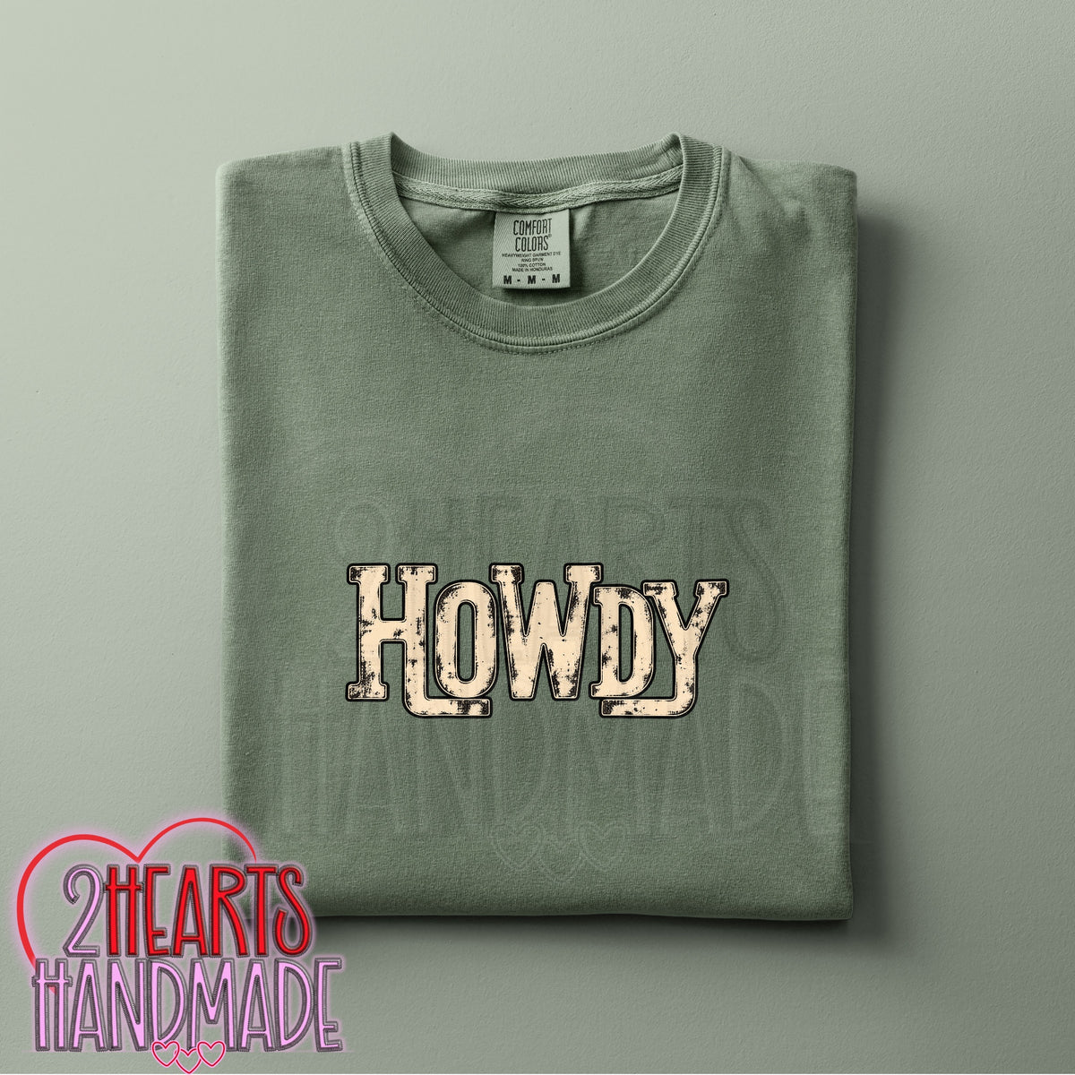 Howdy (White Distressed)