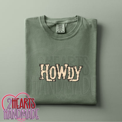 Howdy (White Distressed)