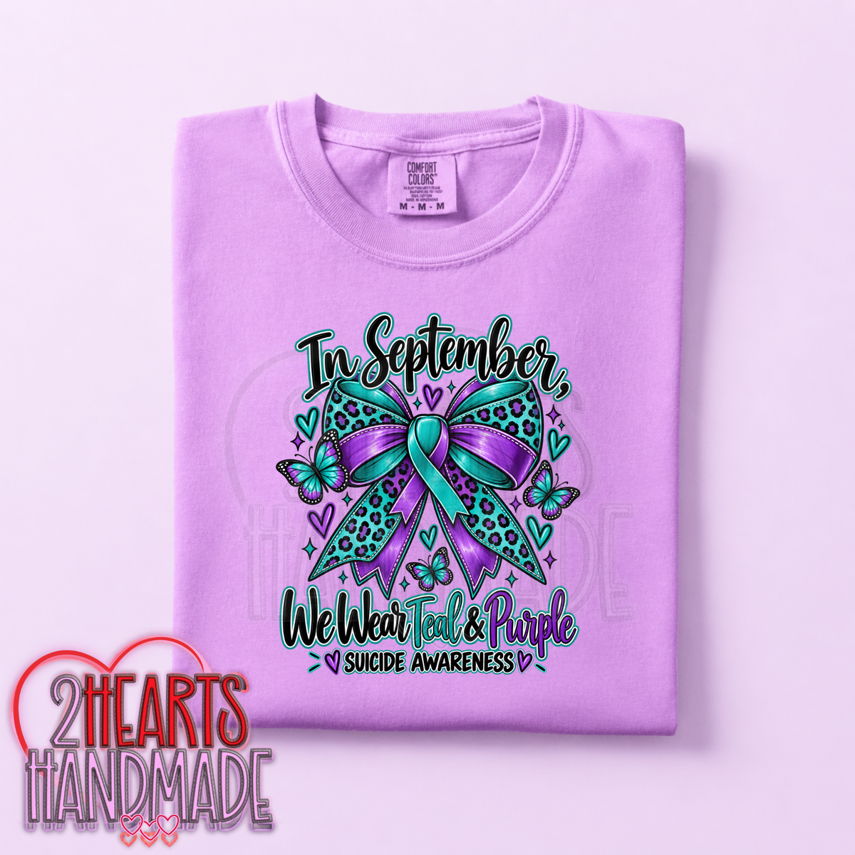 In September, We Wear Teal & Purple Suicide Awareness