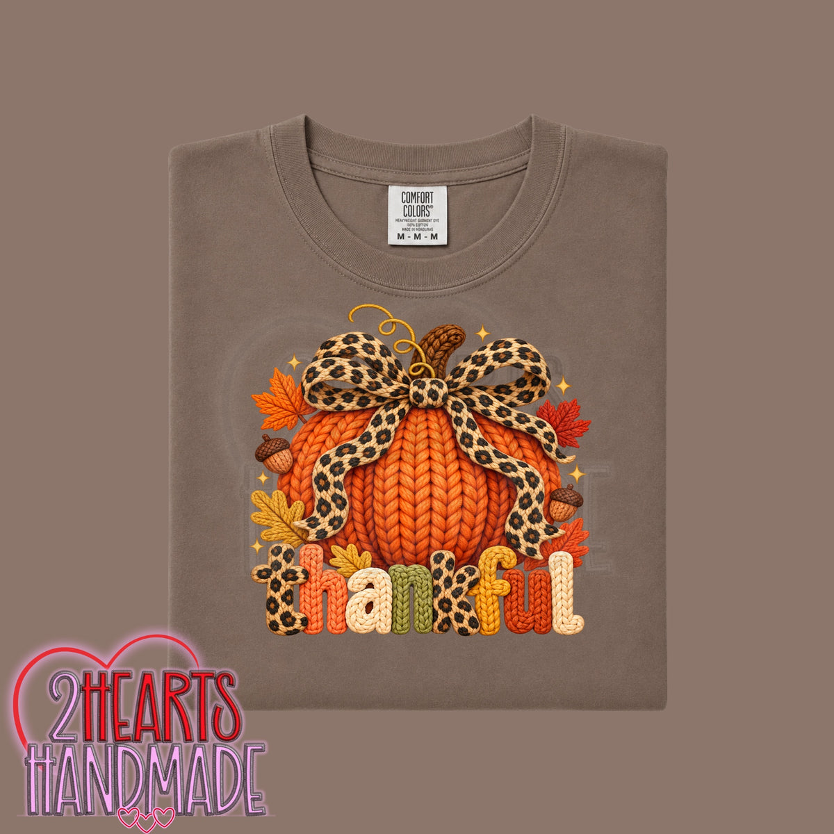 Pumpkin Thankful (Faux Crochet)
