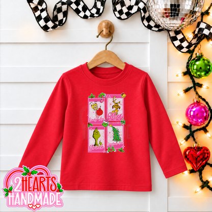 A Very Pink & Green Christmas (Kiddos)