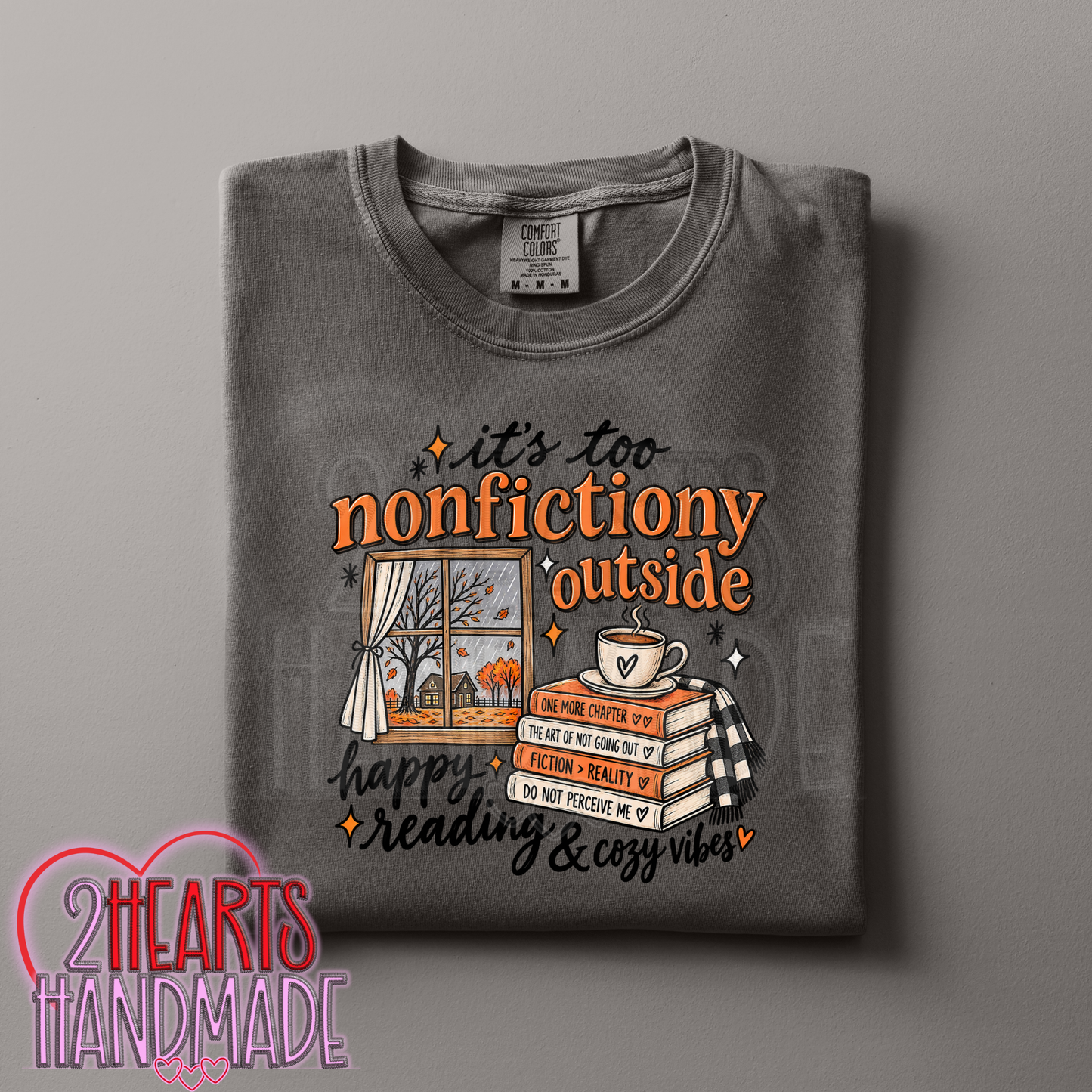 It's Too Nonfictiony Outside, Happy Reading and Cozy Vibes