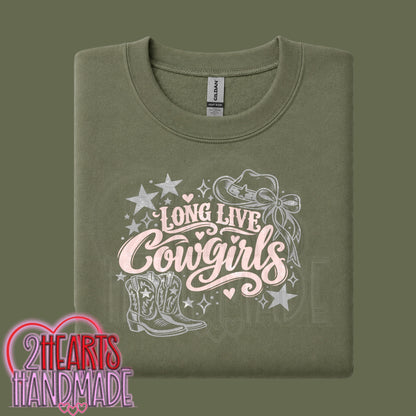 Long Live Cowgirls (Blue & Red)