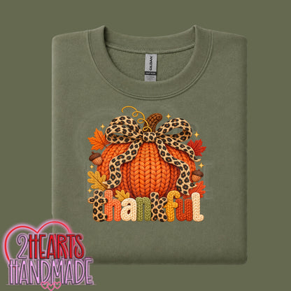 Pumpkin Thankful (Faux Crochet)