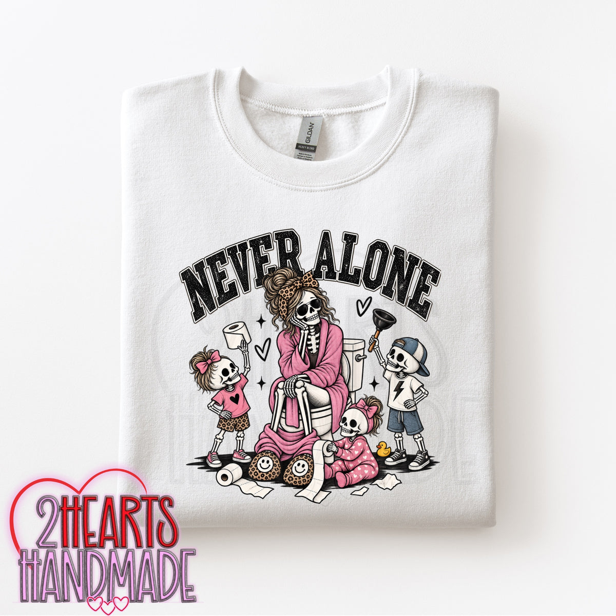 Never Alone Skelly Mom
