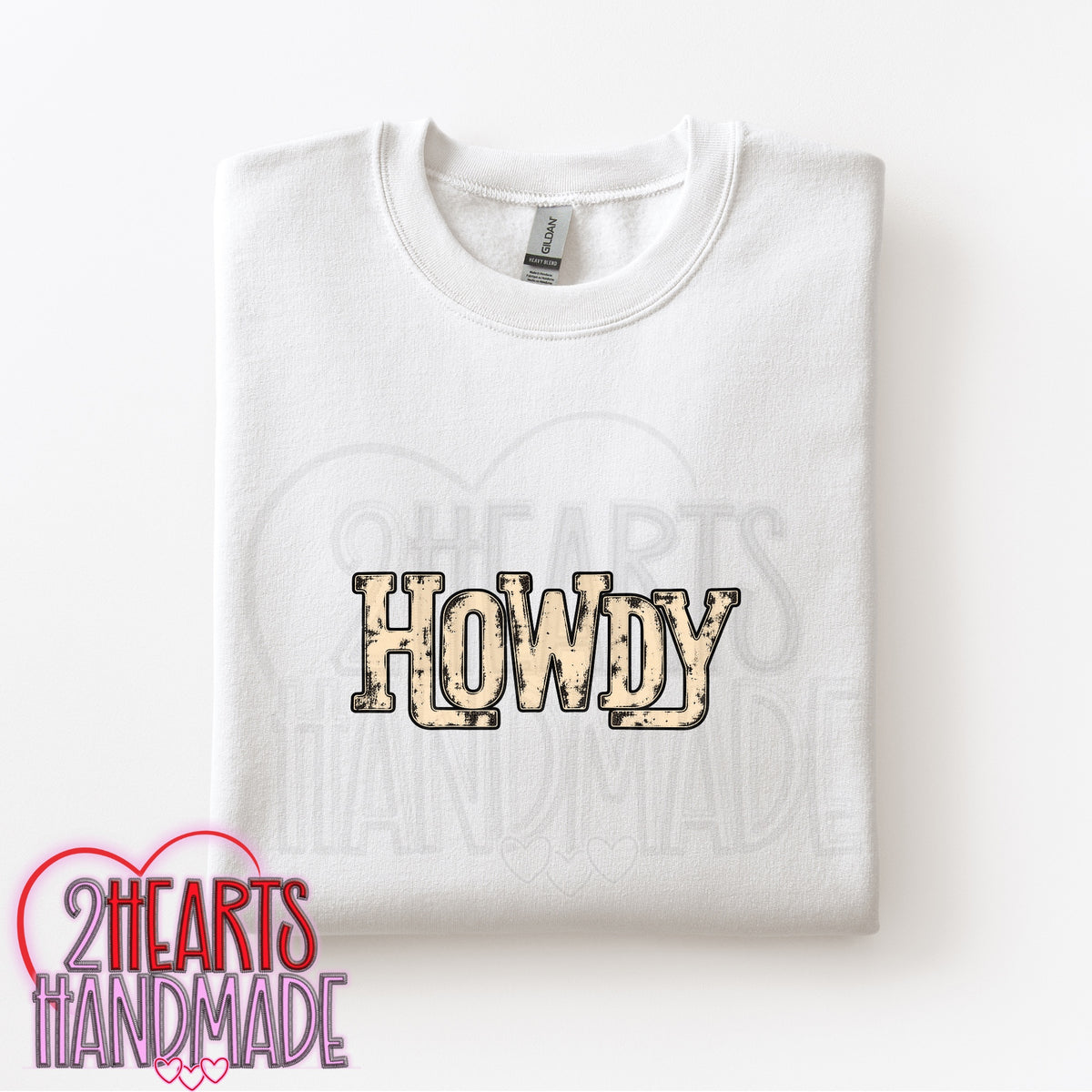 Howdy (White Distressed)