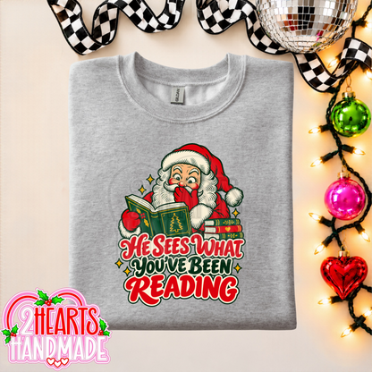 He Sees What You've Been Reading