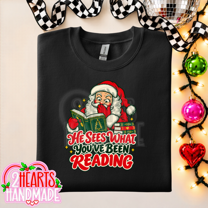 He Sees What You've Been Reading