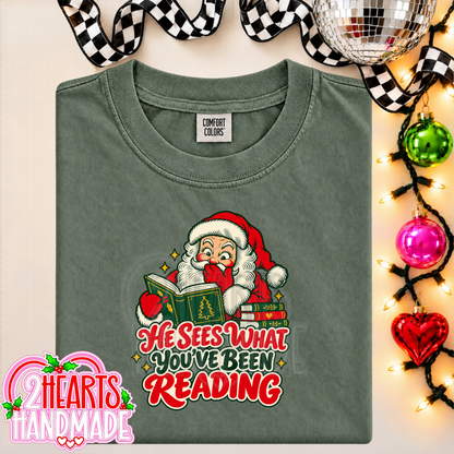 He Sees What You've Been Reading