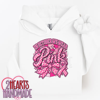 Breast Cancer Awareness: In October We Wear Pink (Checkers)