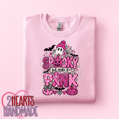 Spooky, But Make It Pink (Breast Cancer Awareness)